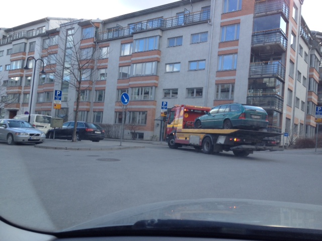 Hejdå bilen
