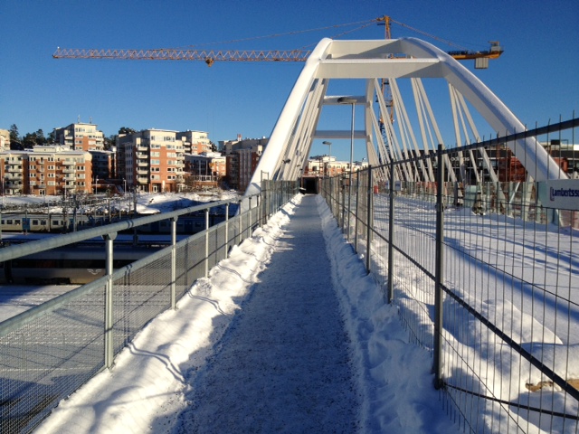 Nya Frösundabron till Arenastaden