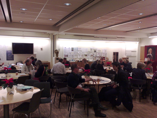 Medianerna runt runda borden