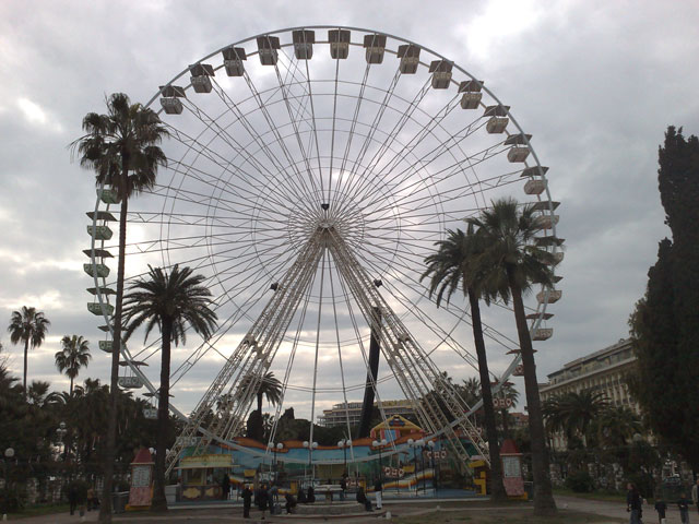 Söndag betyder pariserhjul