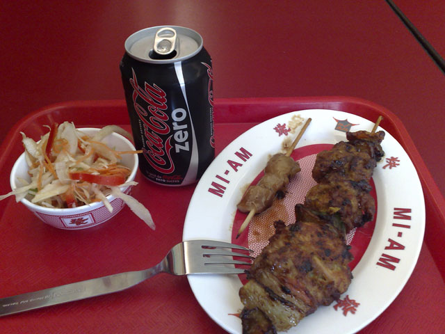 Pinnkyckling i citron