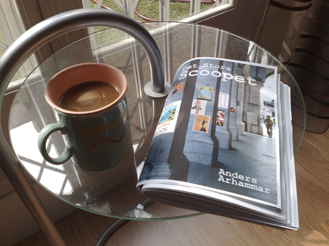 Det stora scoopet – boken är klar