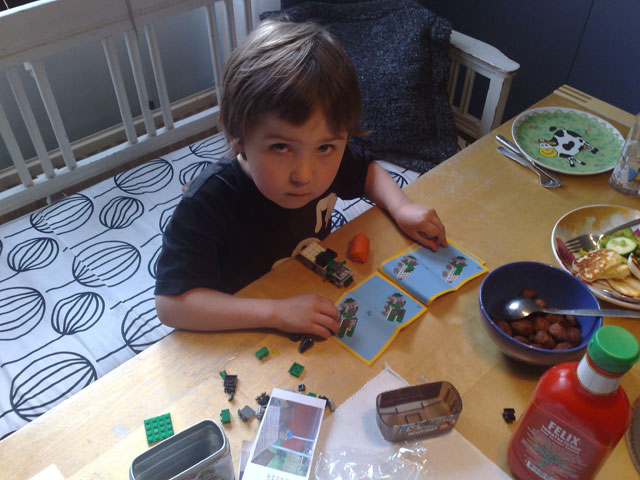 Det är stort att fylla tre