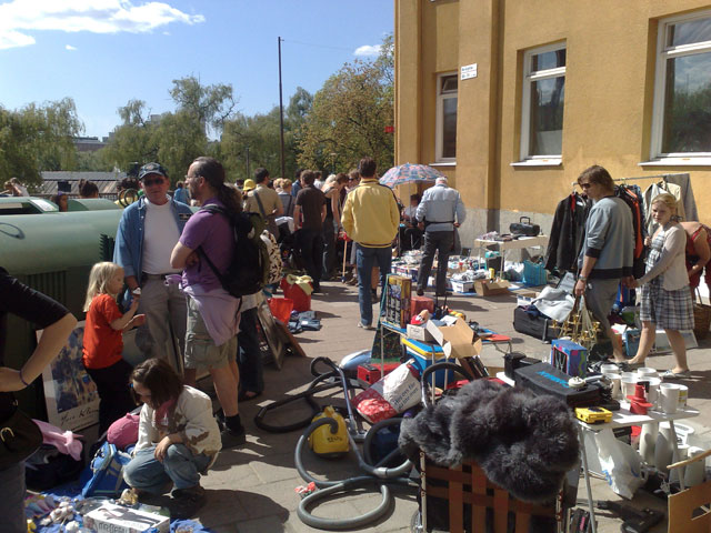 Fyndmarknad på söder