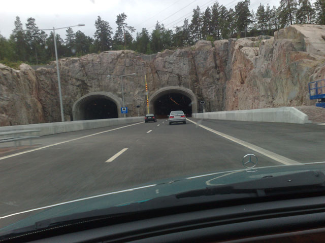 Törnskogstunneln öppnad – köeländet borta