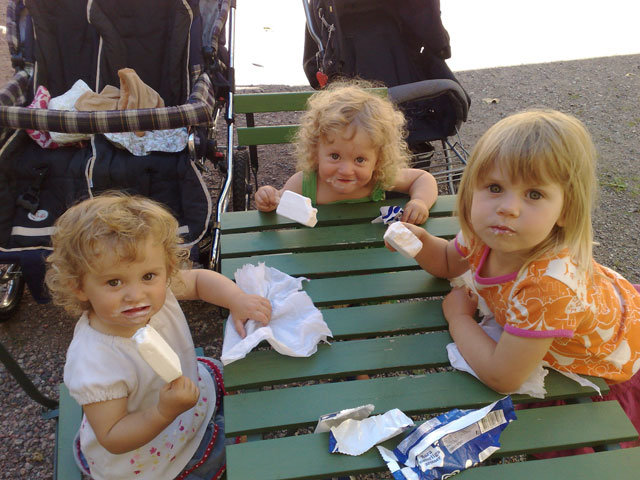 En glass om dagen håller doktorn från magen