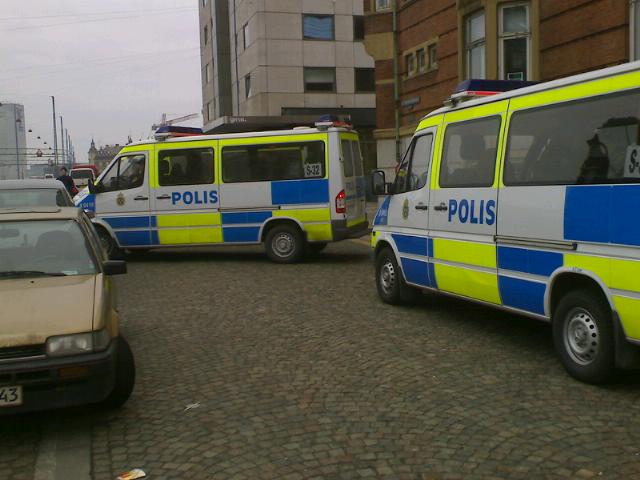 Svensk polispiket i Köpenhamn