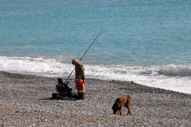 Trångt på stranden