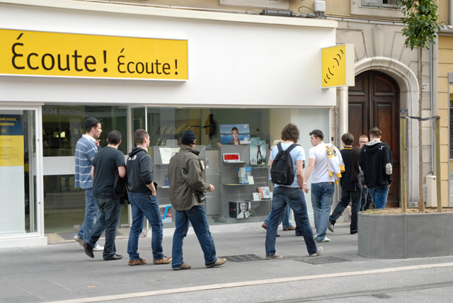 Grabbarna går i grupp i Nice